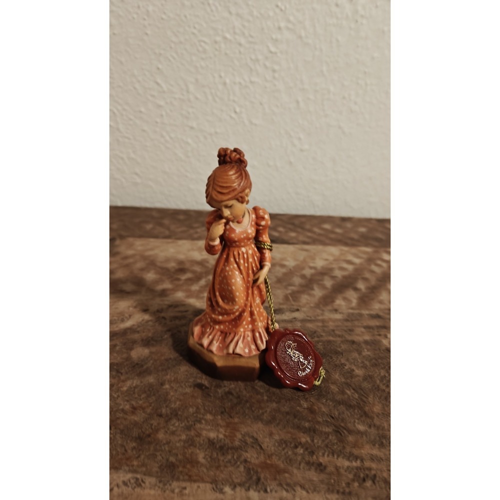 1986 ANRI "Romantic Notions" Sarah Kay 4" Figure W/tag Near Mint Store Display